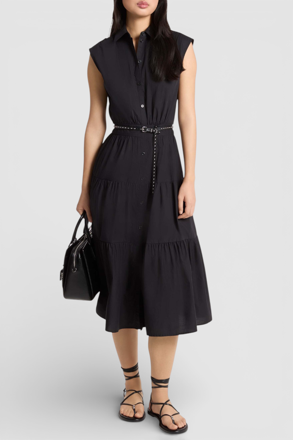 תמונת כל הלוק של שמלת מידי